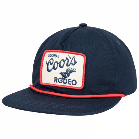 Coors Rodeo Washed Canvas Cotton Twill Rope Hat